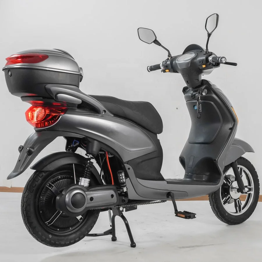 16*3.0 Fat tyre Adult commuting moped dual disc brakes with signal light Electric scooter with pedal