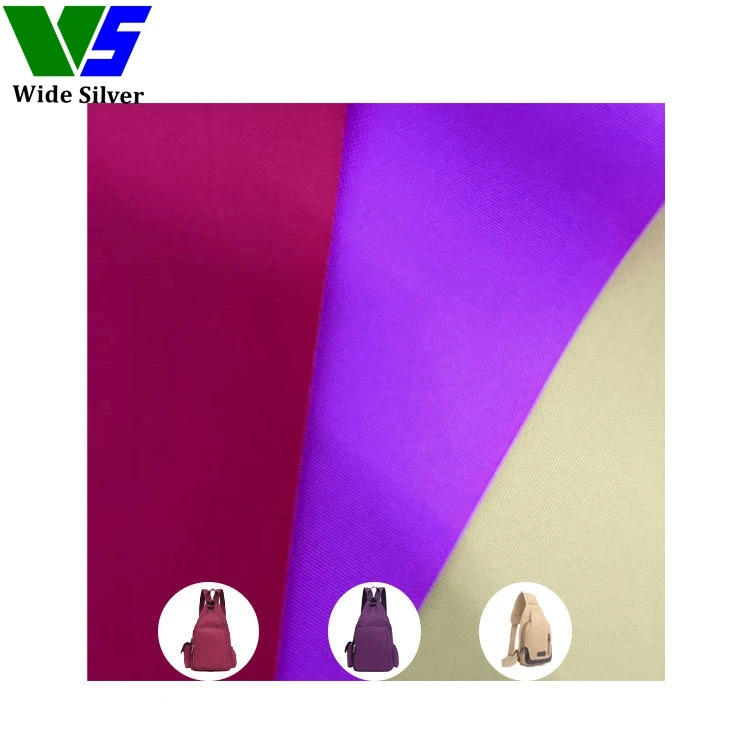 High Quality Polyester oxford fabric with PVC backing for bag backpack