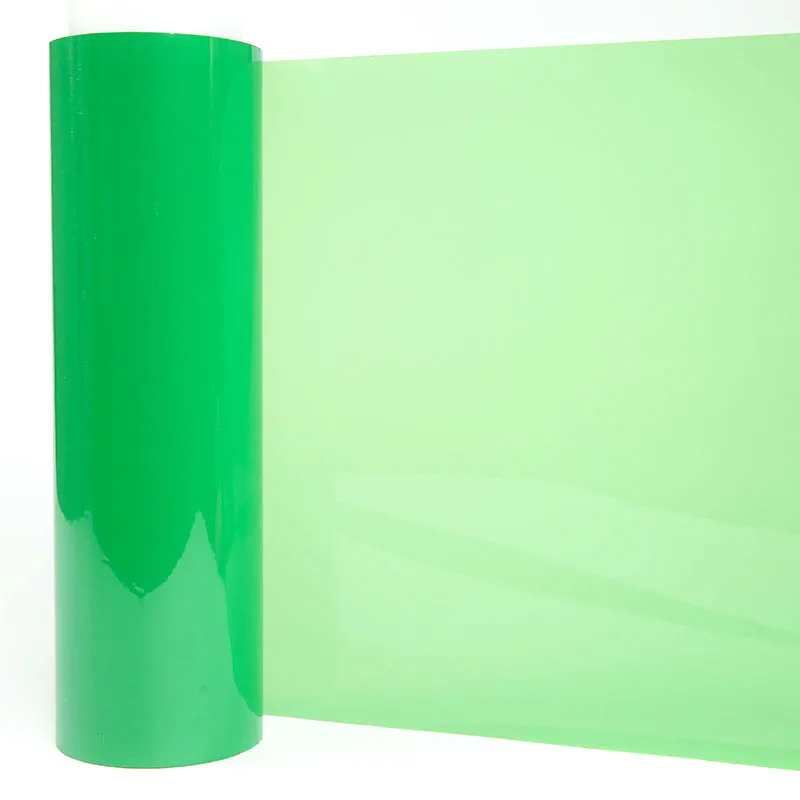 Heat resistant plastic stretch pet film
