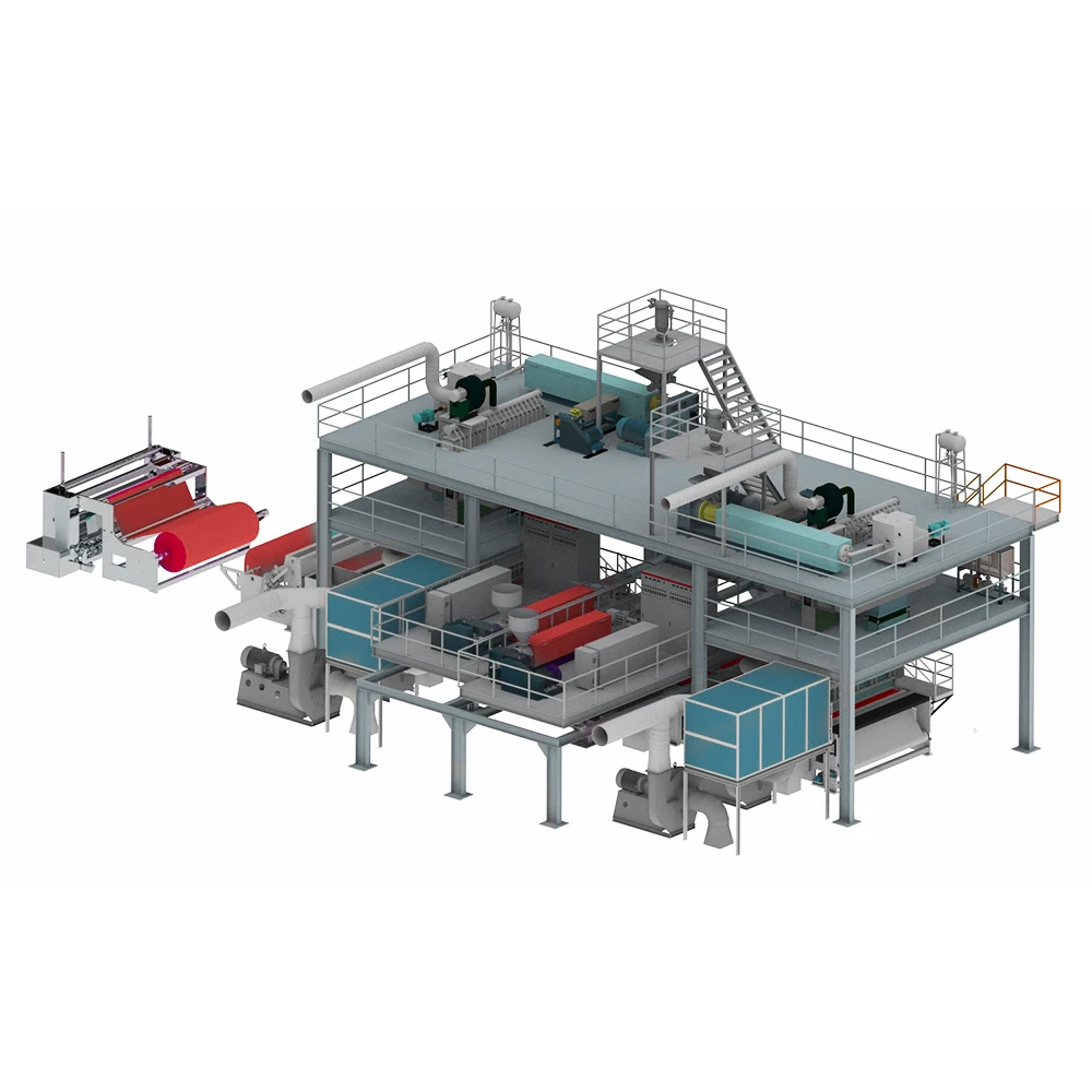 SUNTECH pp spunbond nonwoven production line customized gold supplier high performance making machine for spunbond bag