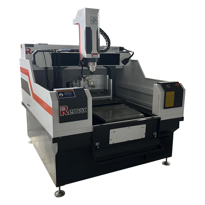 High quality 3d metal mold carving machinery 6060 5 axis cnc router machine
