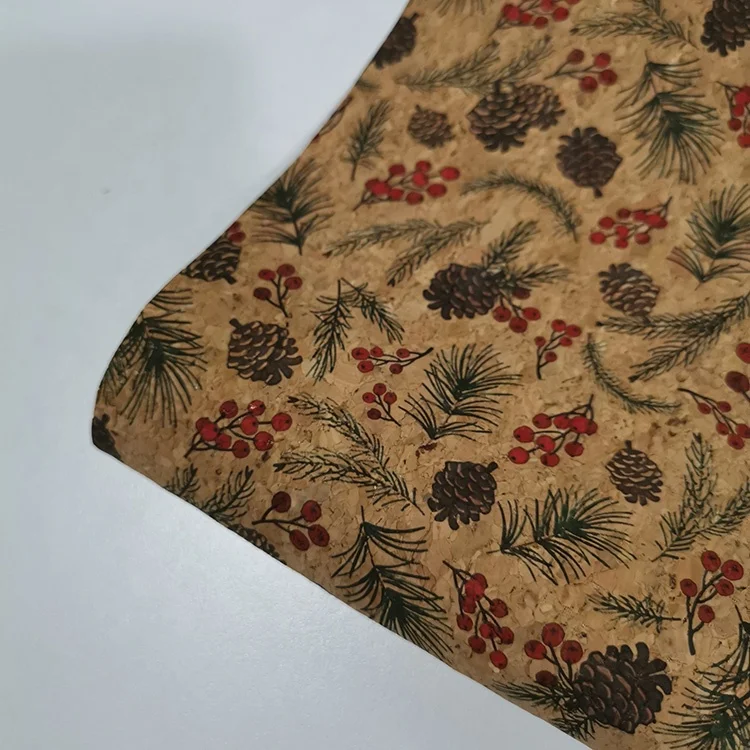 ECO-friendly high quality new product Powerful colorful  printed Natural cork sheet roll