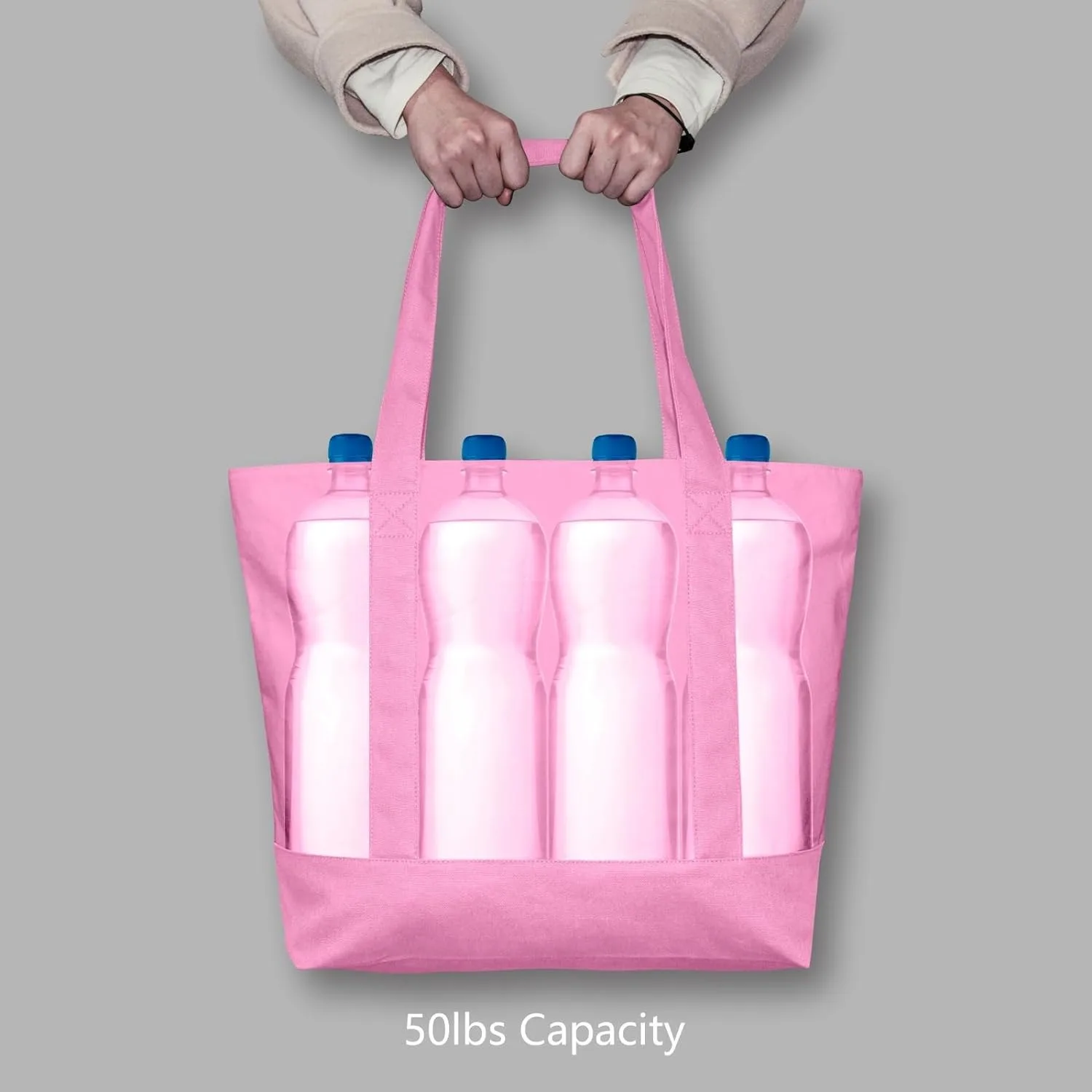 Custom Logo and Print Canvas Tote Bag Cartoon Handbags for Students DIY Art Craft Bags Ladies Shopping bags