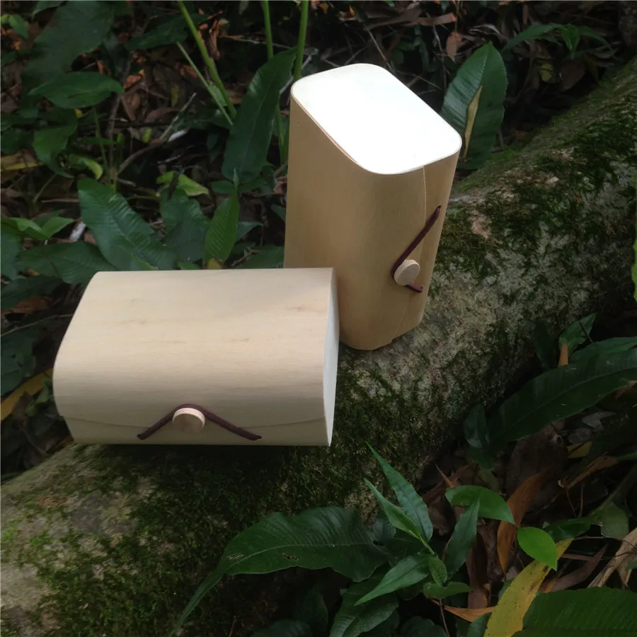 Soft Wood Square Sepcial Packing Wooden Candy Box