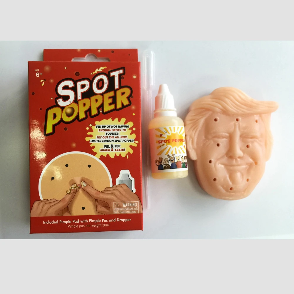 S183 Squeeze Acne Popping Pimple Pop Popper Remover Toy Nose Prank Toys Squeeze Pimples SPOT POPPER