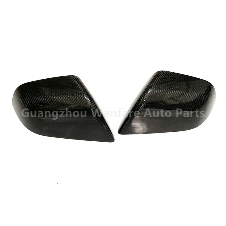 DRY CARBON FIBER SIDE MIRROR COVER FOR TESLA MODEL Y