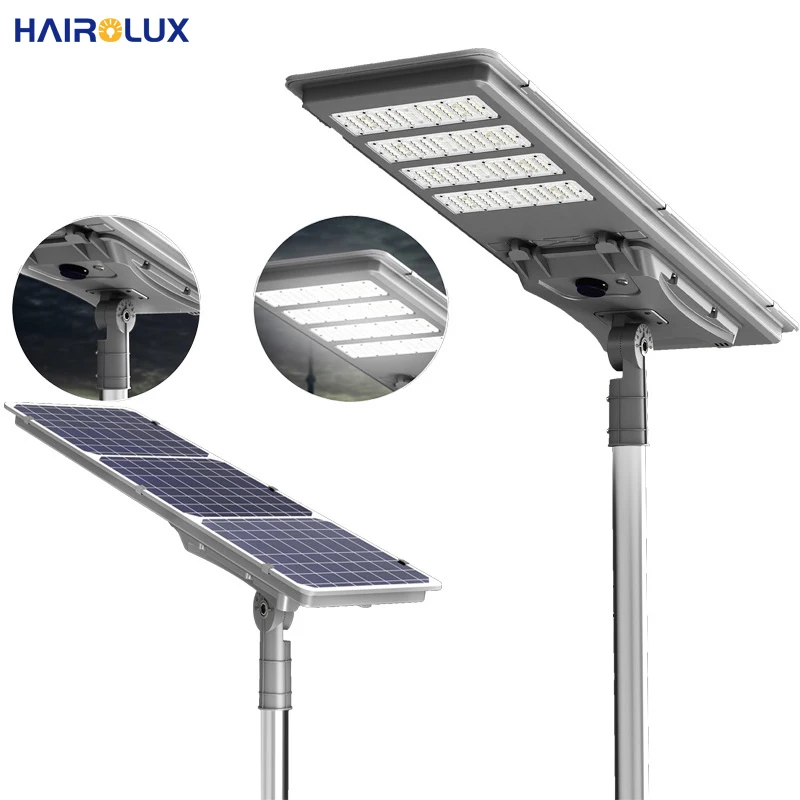 Hairolux солнечный уличный свет батареи Ip65 водонепроницаемый 500 Вт 400 300 человеческий датчик светодиодные солнечные фонари