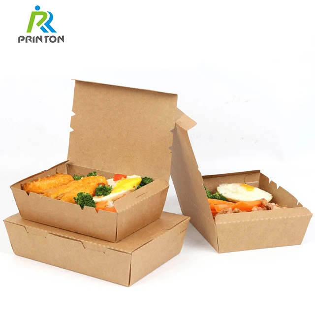 Disposable containers wholesale lunch boxes take away food storage