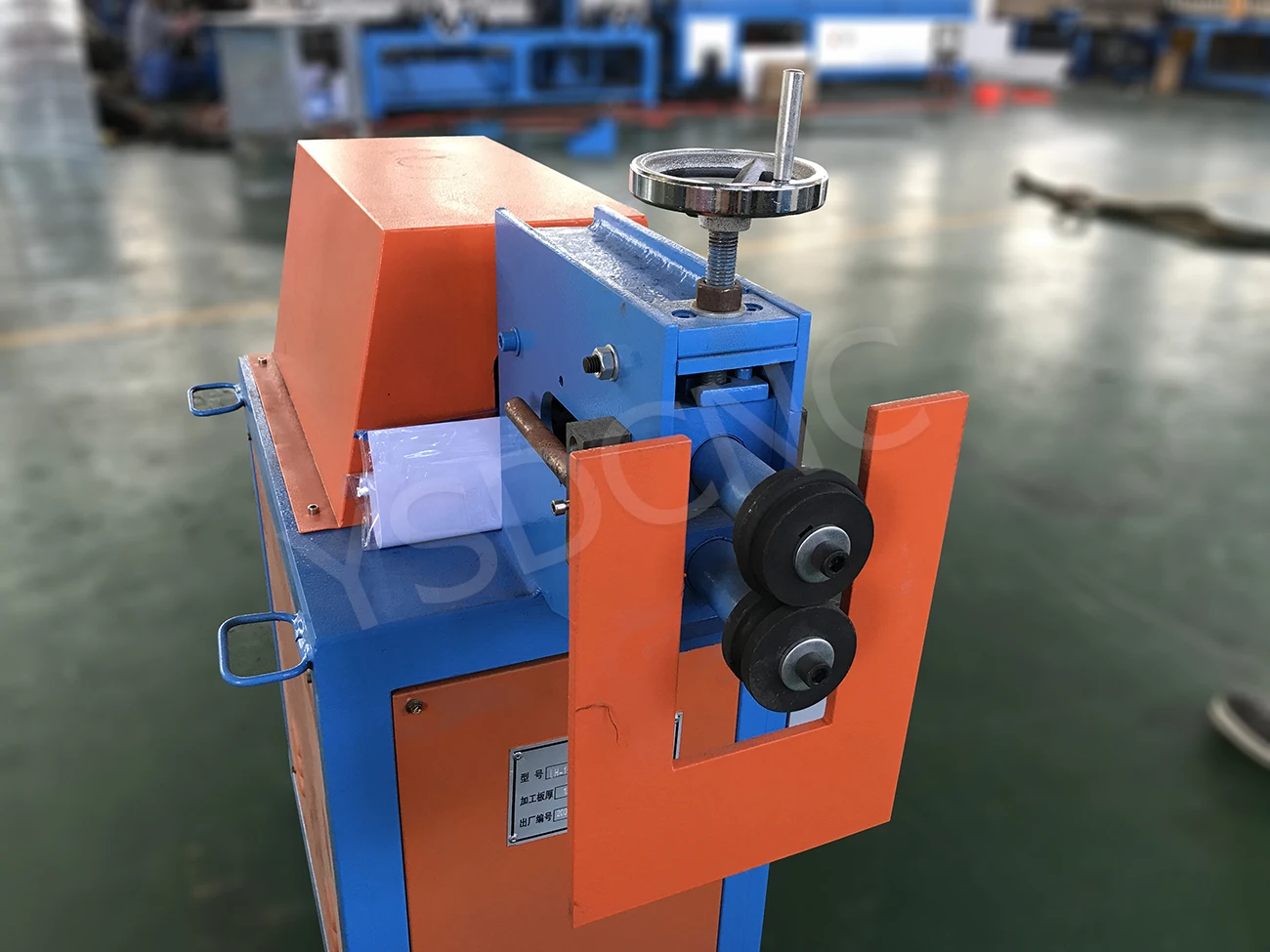 Spiral roller grooving machine tube beading machine electric reel ray machine