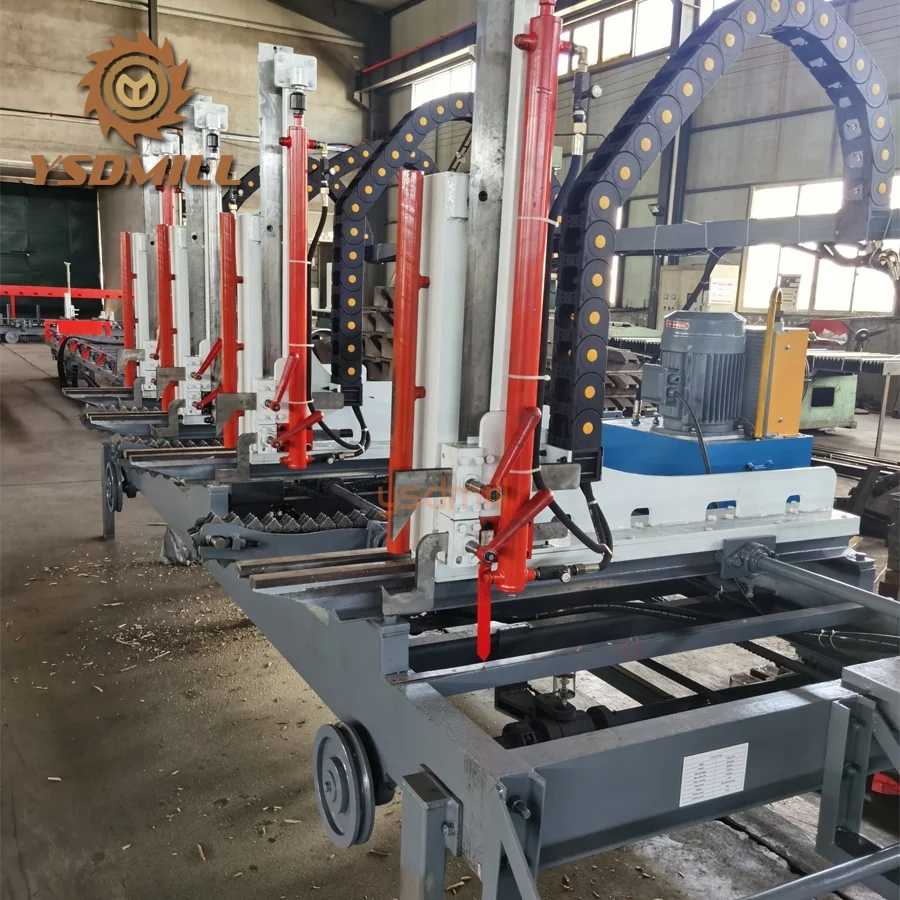 YSDMILL Wood Cutting Vertical Band Saw Wood Sawmill With Log Carriage