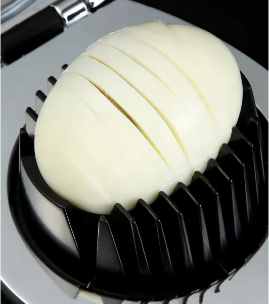 Multi-function stainless steel egg cutter for Egg slicer cut into flowers Versatile kitchen helper