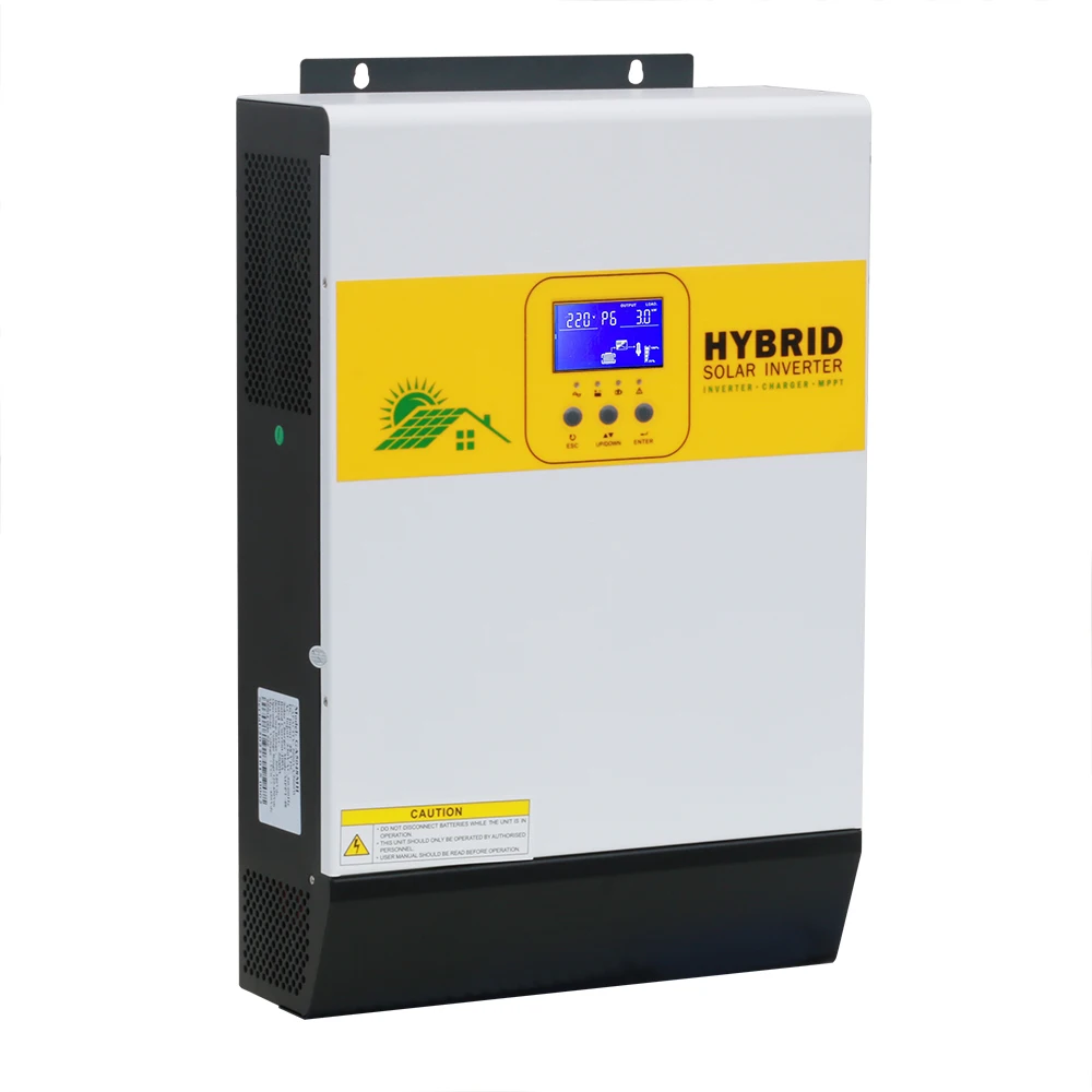 solar hybrid inverter 48V to 220V dc to ac pure sine wave with MPPT solar charger controller 160A 10kw inverter