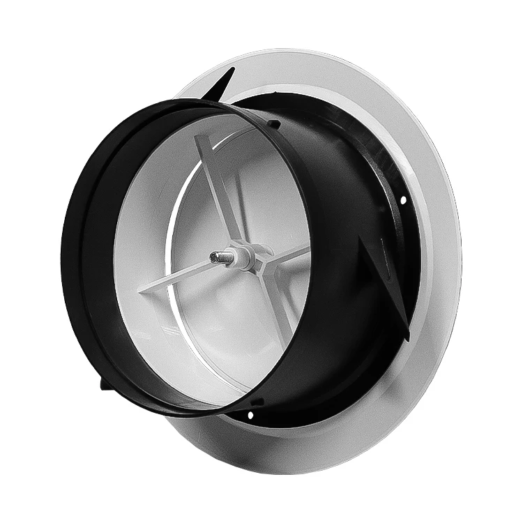 Hvac Systems Air Conditioner Ceiling Adjustable Abs Plastic Round Adjustable Air Ventilation Diffuser