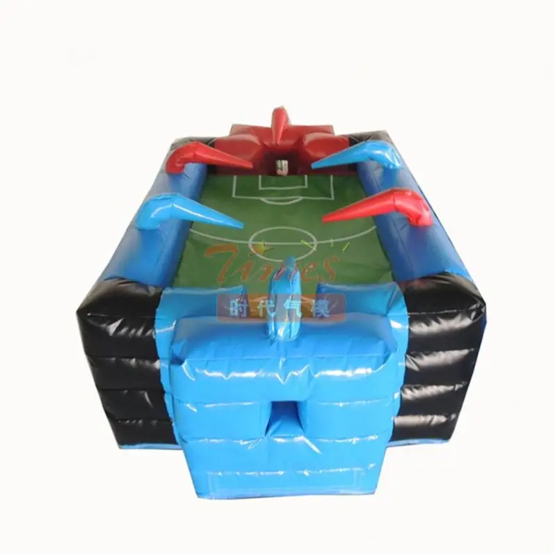 Commercial Face-Off Inflatable Air Hose Hockey Table Soccer Game For Sale