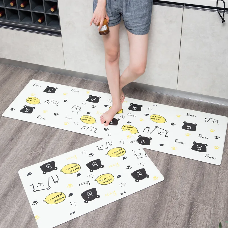 
Hot sale Anti fatigue PVC Mats Anti-slip Foam Kitchen Floor mat for floor 