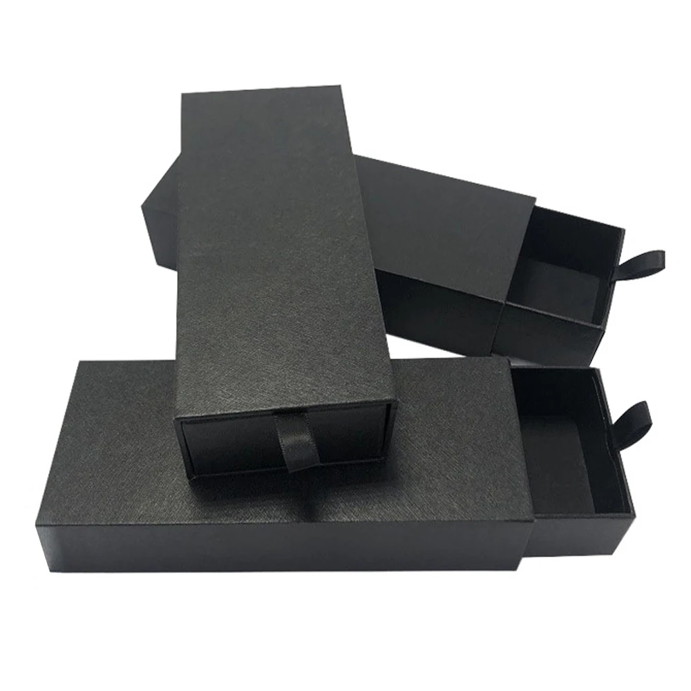 Paper Box Case Sunglasses Eyeglasses Cheap Sun Glasses Package Black Holder Custom Logo