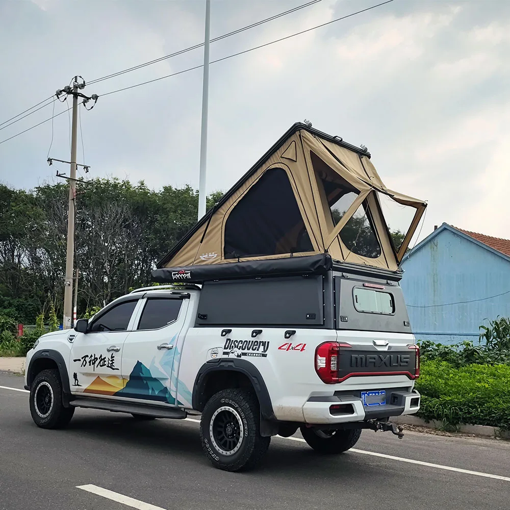 Ford Ranger кемпинг модификация палатка на крыше твердый алюминиевый навес для входа внутри