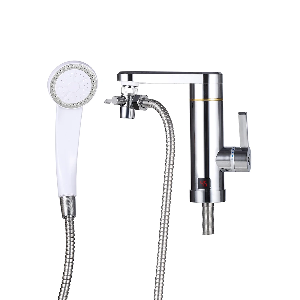 Custom bathroom shower instant heating faucet high quality instant electric heating water faucet shower