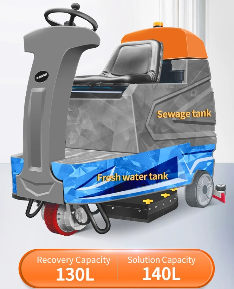 Sale Well Industrial Commercial Electric Ride On Floor Cleaning Machine Floor Washing Machine