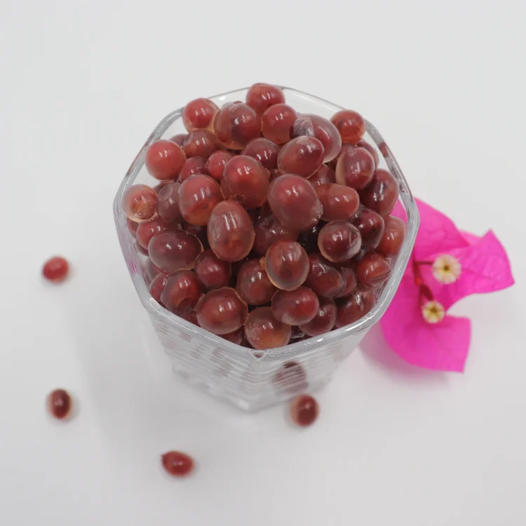 Красная фасоль шарик драже popping boba для молочного чая