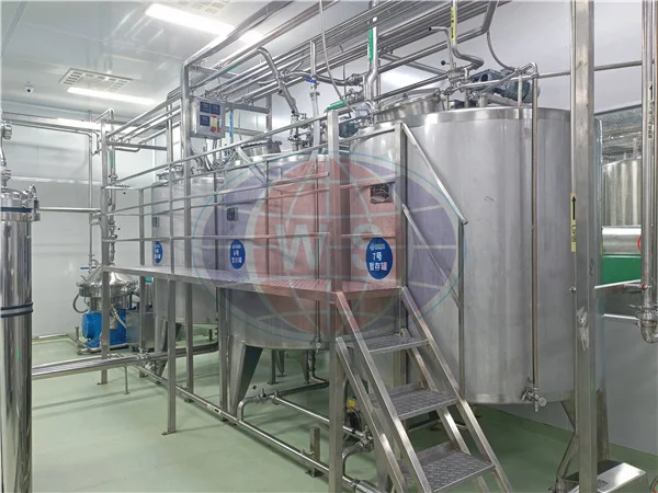 Commercial Pasteurized Milk Production Line Milk Processing Equipment Plant Dairy Processing Machinery