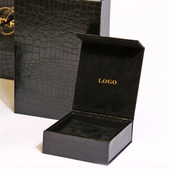 High End Custom Jewellery Lid Box Sets Packaging for Ring Necklace Bracelet Jewelry Box with Lid Logo