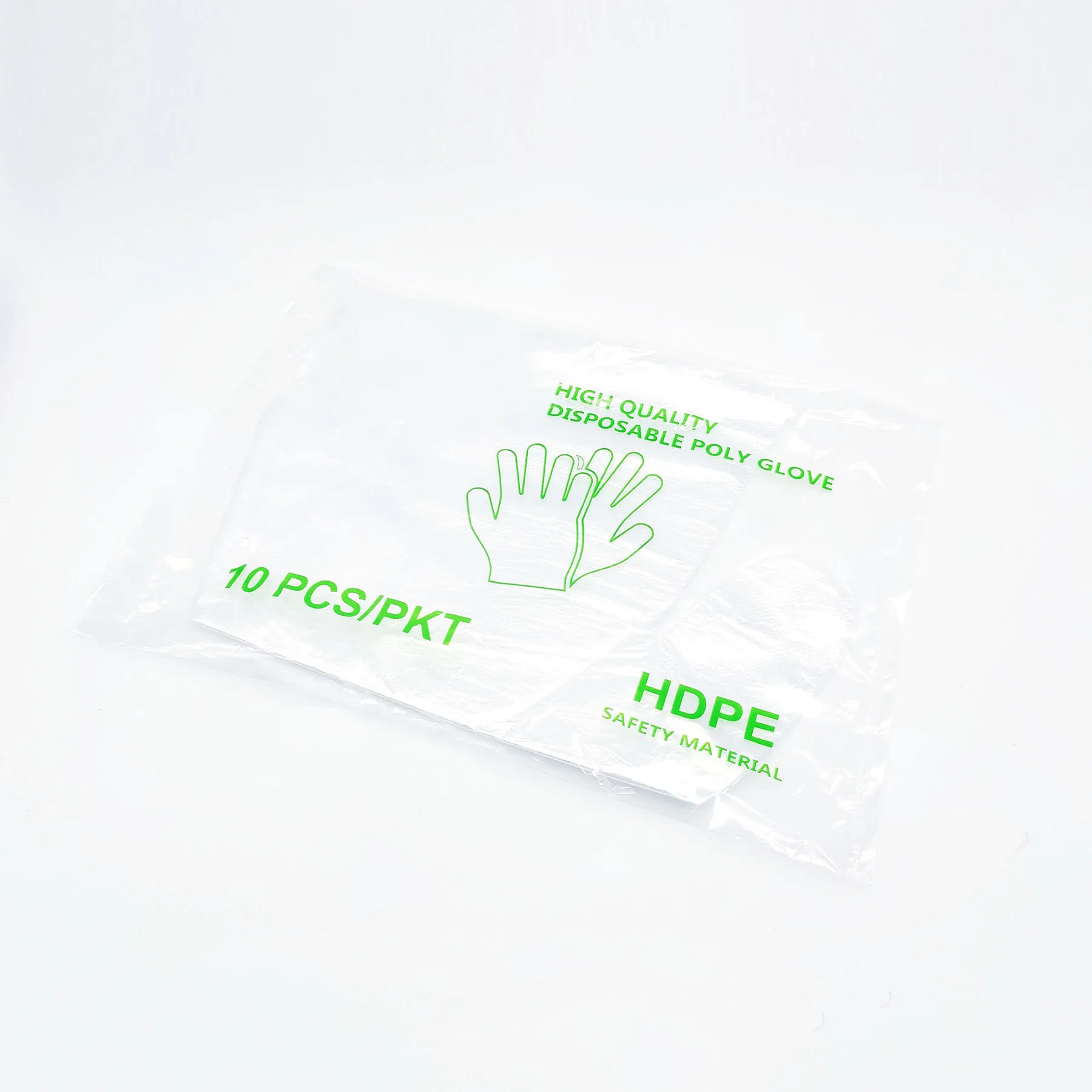 Custom Size Plastic Gloves Disposable Transparent Long Sleeve Polyethylene Gloves Plastic Glove Box