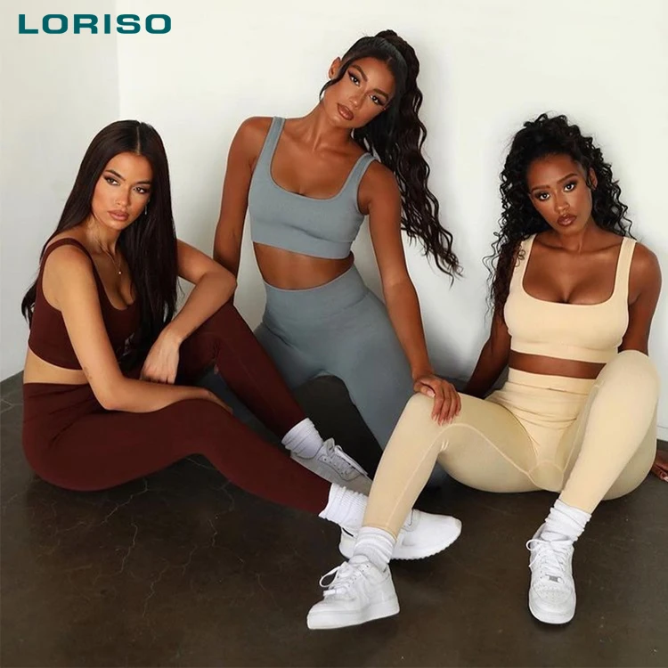 2021 Женская Сексуальная спортивная одежда, одежда для тренировок, одежда для активного отдыха, одежда для спортзала, фитнеса, тренировочный костюм, бесшовная одежда для активного отдыха, комплект для йоги