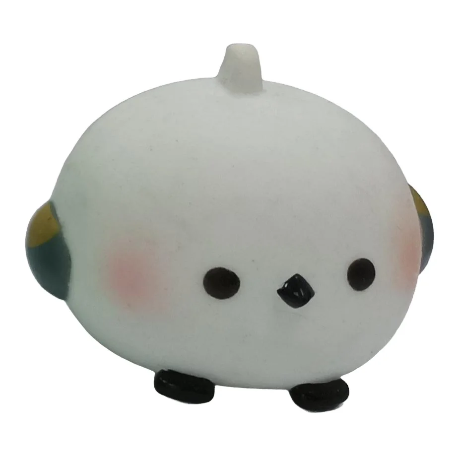 Soft Pvc Carton Animal  Keyring, Squeeze with BB Sound Toy Keychain