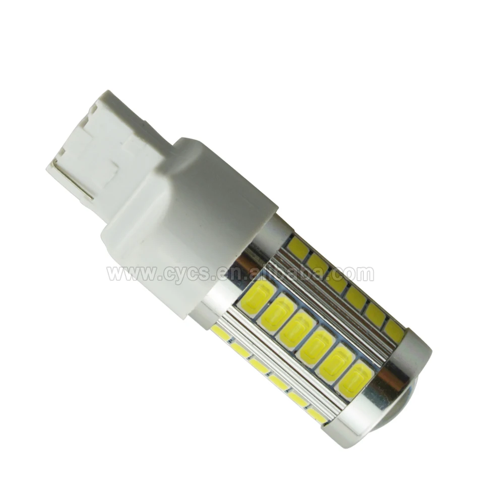 12V T20 7440 33SMD 5630 super white Car led interior turn signal reverse bulb