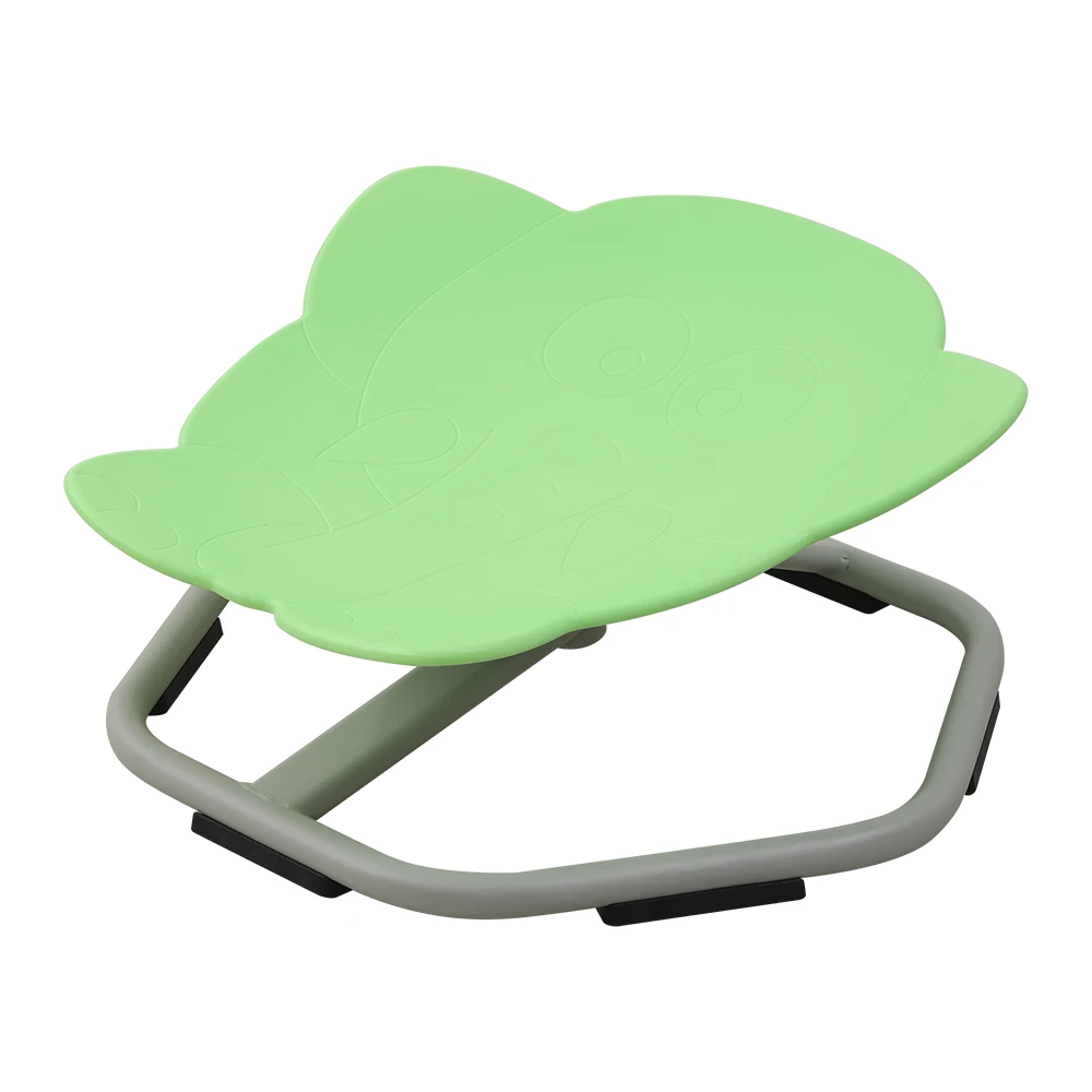 Elephant swivel chair for kids sensory spinning chair sit and spin chair sensory toy metal non-slip base kids sensory equipment
