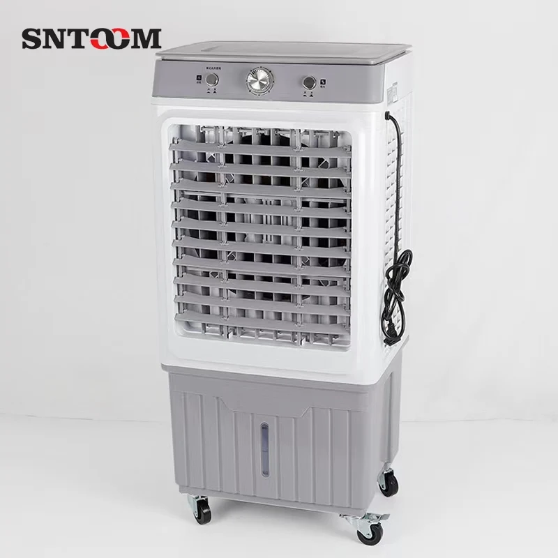 40L Maximum Water Injection 150W Industrial Floor Standing Evaporative Water Air Cooler for Office/Warehouse