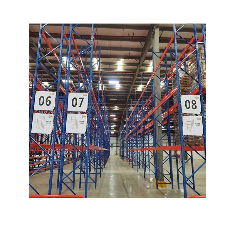 WAREHOUSE RACKING large capacity selective racking system double deep pallet racking warehouse storage