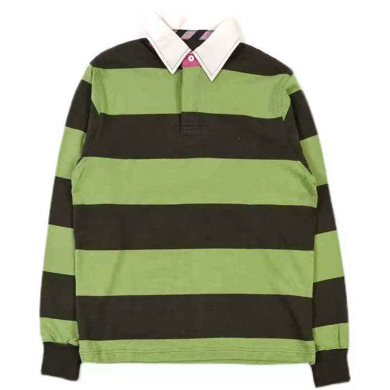 Custom new design 100% cotton heavyweight rugby jumpers jersey