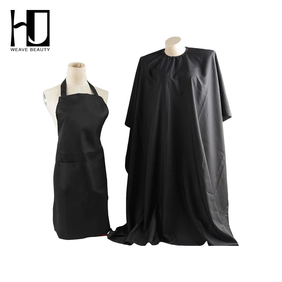 Hairdressing Cape Hair Cutting Cloth Barber Salon Capes Wholesale Professional Black Waterproof Customized Logo