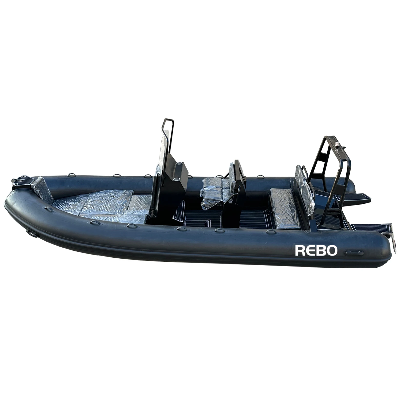 Yacht Ce certification 20ft RIB 600 Hypalon/PVC Aluminum Hull RIB Inflatable Boat For Fishing