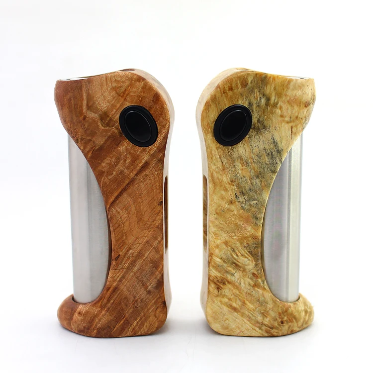  Электронная сигарета из дерева со стабилизацией Ultroner Alieno Box Mod набор микросхем DNA60 деревянного