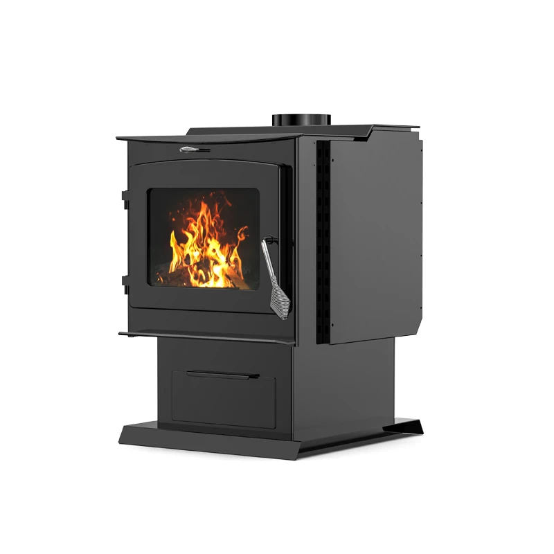R2500A free standing indoor cast iron stove wood burning stove smokeless wood stove for Indoor heating