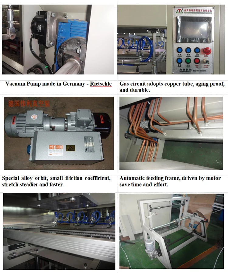 Полуавтоматическая машина для производства пластиковых вакуумных формовочных изделий одноразовых лотков яиц