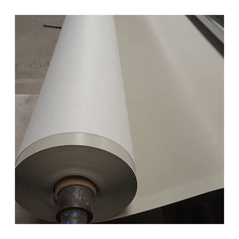 Fabric Backing PVC Roofing Membrane Reinforced with Fiberglass for Roof Waterproofing