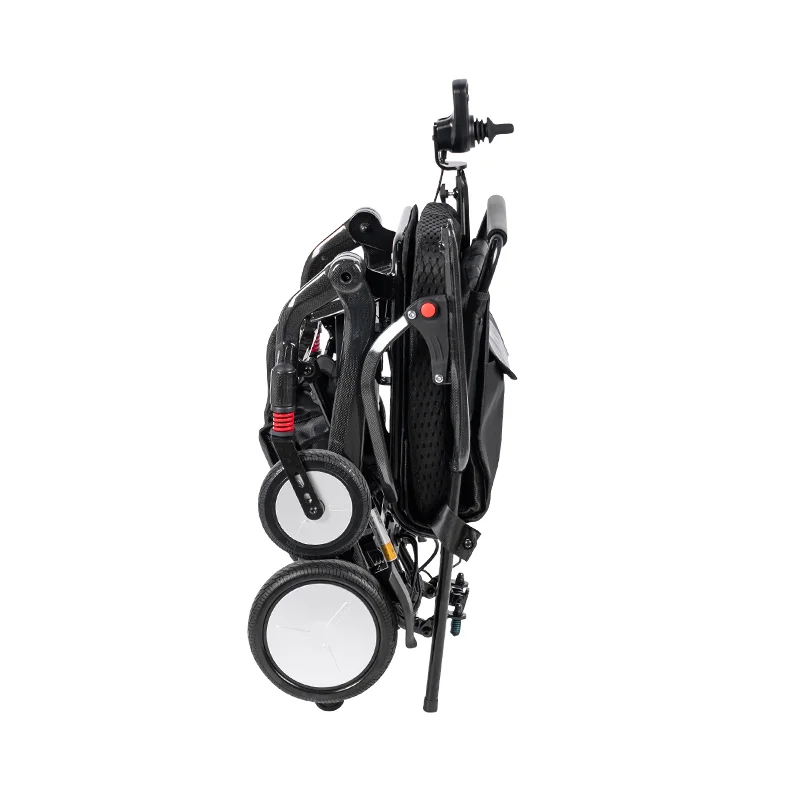 Best Cheap Price Handicapped Lightweight Chinese Powerful Motors 19.5KG with Battery Electric Wheelchair for the Elderly People