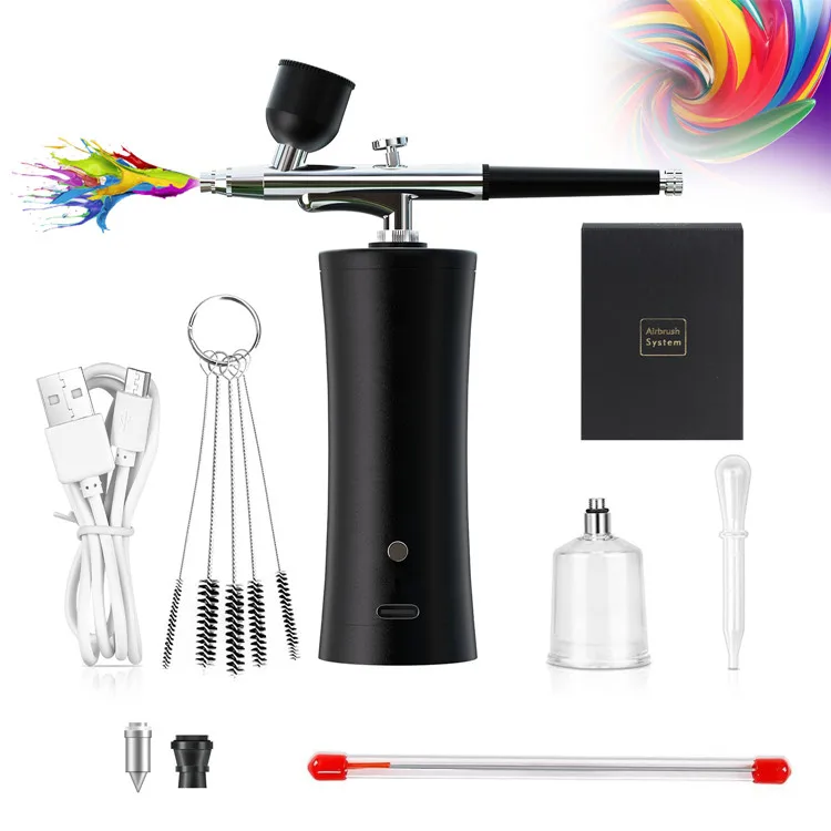 Airbrush gun electric acrylic paint spray gun for makeup Nail Spray Gun Pen Airbrush Kit