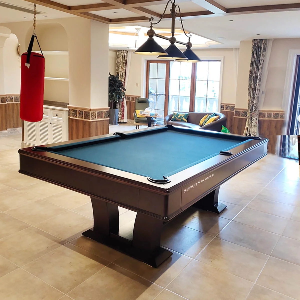 2022 new modern popular designs custom home use indoor slate 9ft 8ft 7ft billiard pool tables for sale