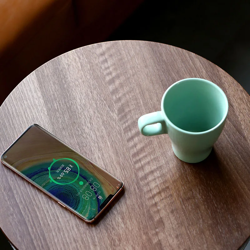 Интеллектуальная беспроводная (Wi-Fi) журнальный столик звукового сигнала и голоса мобильный телефон с помощью приложения на телефоне Творческий Круглый для гостиной