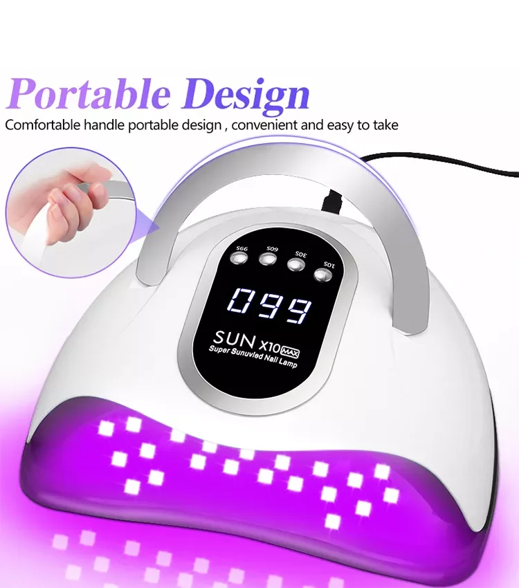 Medacure pedicure nails beauty handheld gel dryer uv lamp uv led lamp for nail polish curing