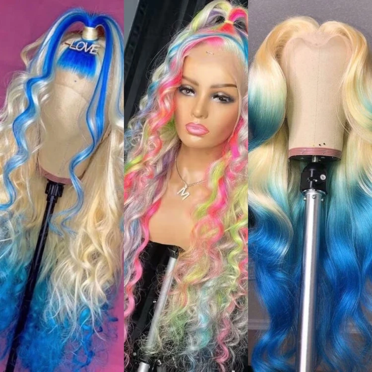 Wholesale 100% Brazilian Bone Straight Hair Extensions Vendor Black Women Curly Lace Closure Frontal Human Hair Extension Wigs