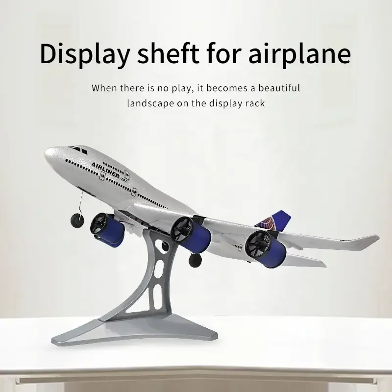 RC Boeing 747 Airbus fixed-wing foam model aircraft 3 CH glider model Remotely Flipped Airplane toys