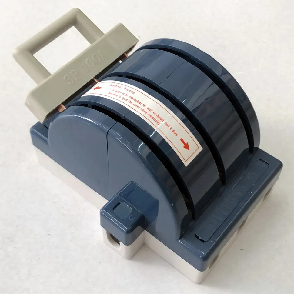 
Painting 3 Pole Knife Switch change over double throw knife switch 