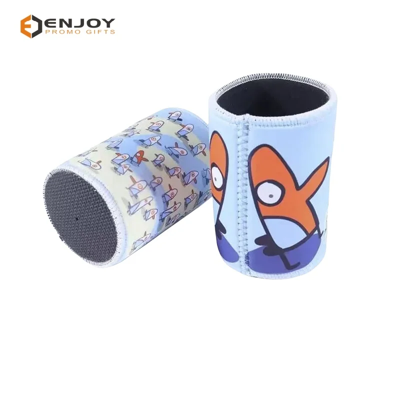 Promotional custom 5mm diving material with sticky bottom cup sleeve