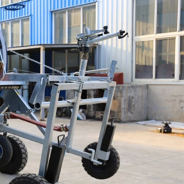 Automatic New Type Agriculture Traveling Hose Reel  Rain Gun Sprinkler irrigation machine in farm System for sale
